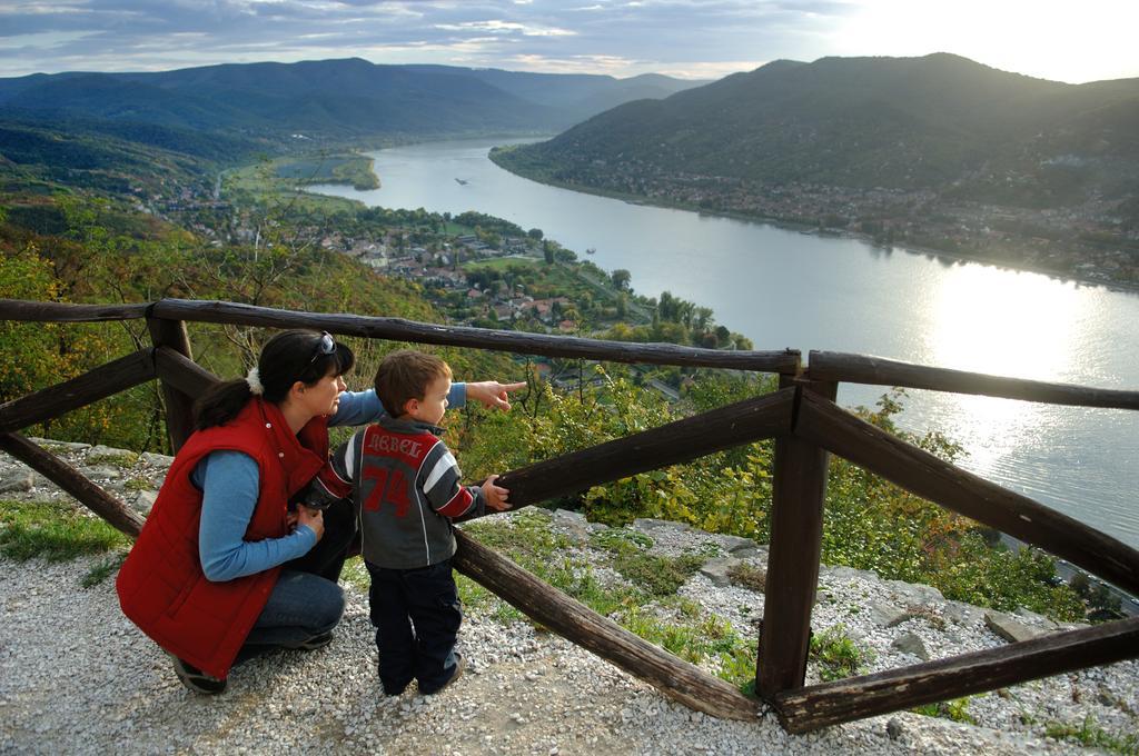 Villa Harmonia Panzio Visegrad Bagian luar foto